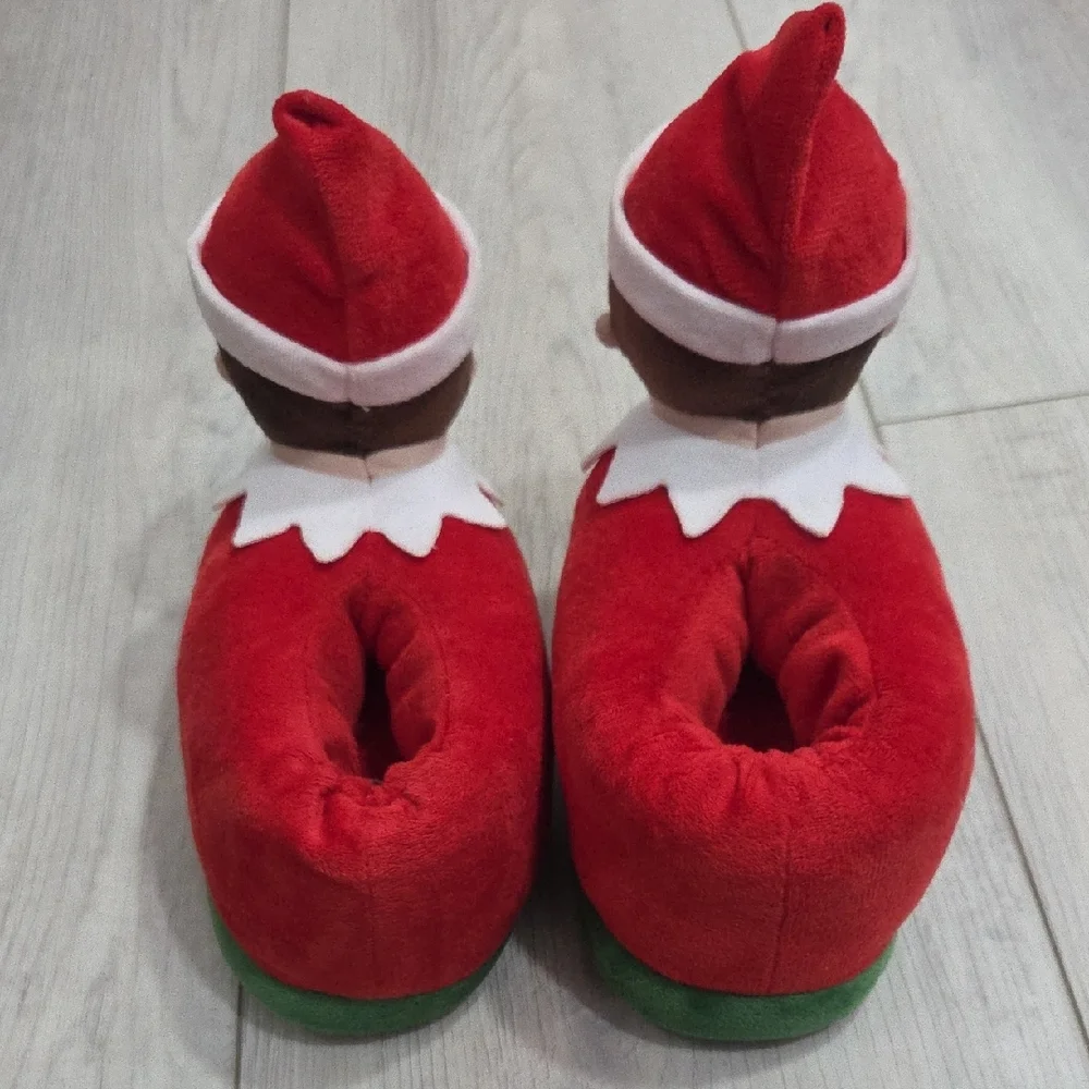 The Elf On The Shelf Plush Slippers